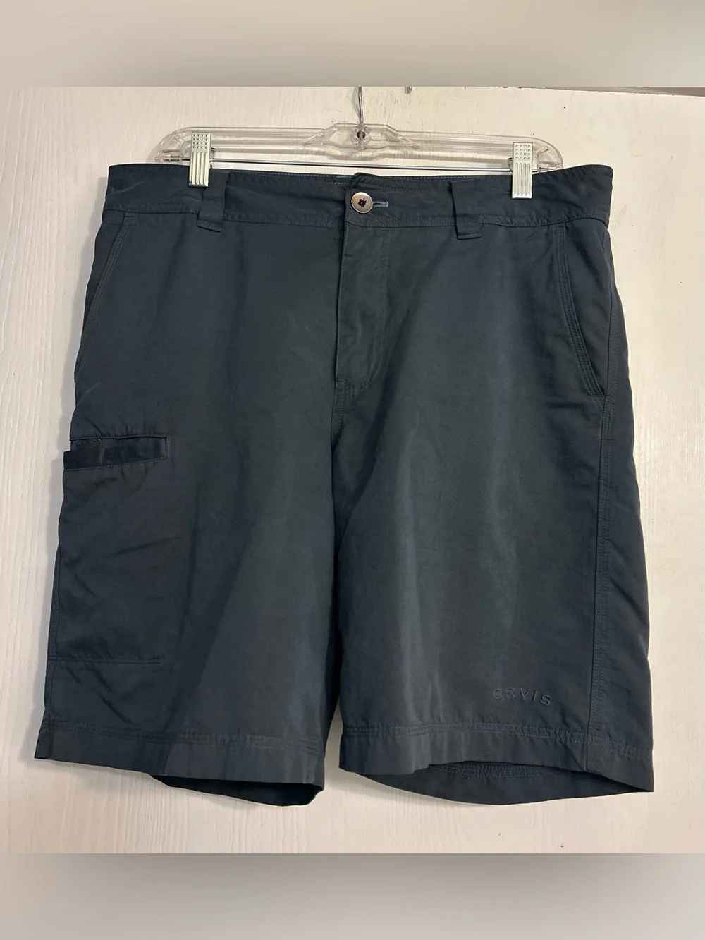 Orvis Outdoor Cargo Casual Lightweight Quick-Dry Recreational Men’s Shorts Sz 34